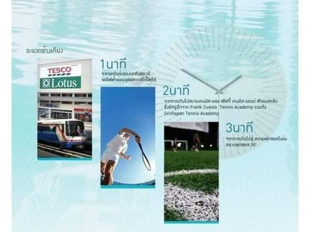 รูป 🍀ให้เช่าคอนโด Waterford  Sukhumvit 50 ใกล้ bts lotus  ขนาด 42 ตรม.1 ห้องนอน เฟอร์ครบ เพียง 12900- - รูปที่ 13/14