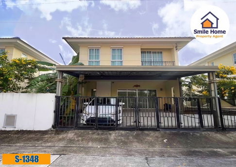 ขายบ้านแฝดพฤกษา114 เทพารักษ์-เมืองใหม่ สมุทรปราการ ใกล้นิคมบางพลี