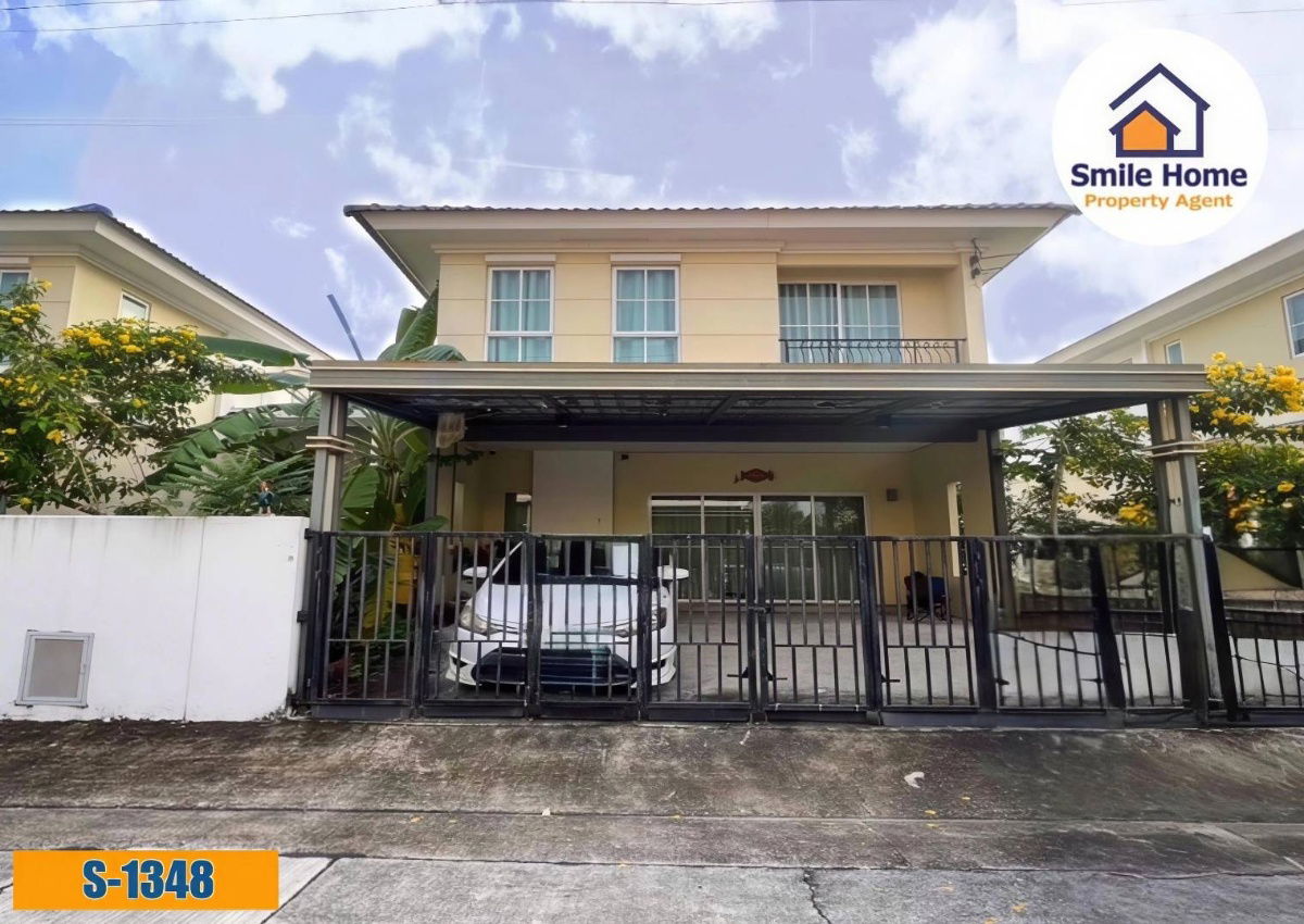 รูป ขายบ้านแฝดพฤกษา114 เทพารักษ์-เมืองใหม่ สมุทรปราการ ใกล้นิคมบางพลี - รูปที่ 1/10