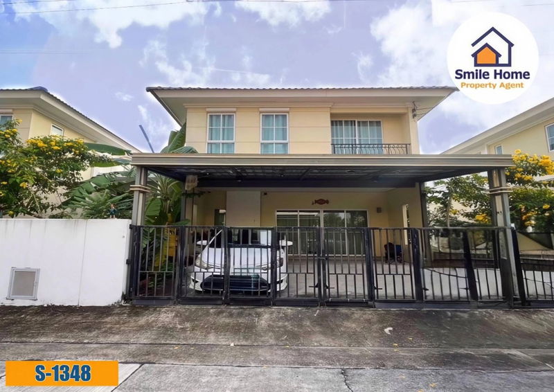 ขายบ้านแฝด : ขายบ้านแฝดพฤกษา114 เทพารักษ์-เมืองใหม่ สมุทรปราการ ใกล้นิคมบางพลี