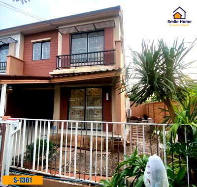 ทาวน์โฮม สมุทรปราการ : ขายทาวน์เฮาส์ พฤกษา58/1 ลาดกระบัง-สุวรรณภูมิ ซอยวัดศรีวารีน้อย หลังริม ราคาถูก