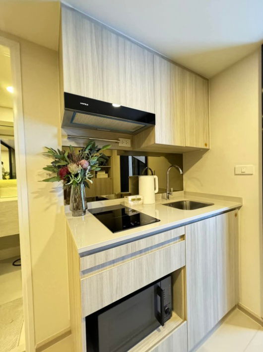 รูป (เจ้าของขายเอง) ขายดาวน์เท่าทุน ห้อง 1 Bedroom Duo Compact ยูนิต 2424 Origin Play Bangkhunnon Triple Station - รูปที่ 8/12