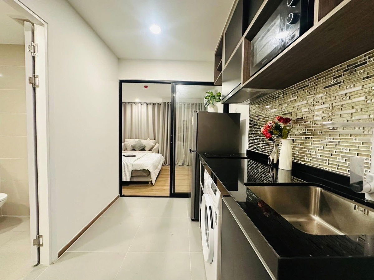 รูป code : E172 ให้เช่าคอนโด ไซบิค รัชดา 32 (Saibic Ratchada 32) | เฟอร์ครบ เครื่องใช้ไฟฟ้าครบ ใกล้ MRT ลาดพร้าว / BTS รัชโยธิน - รูปที่ 5/7