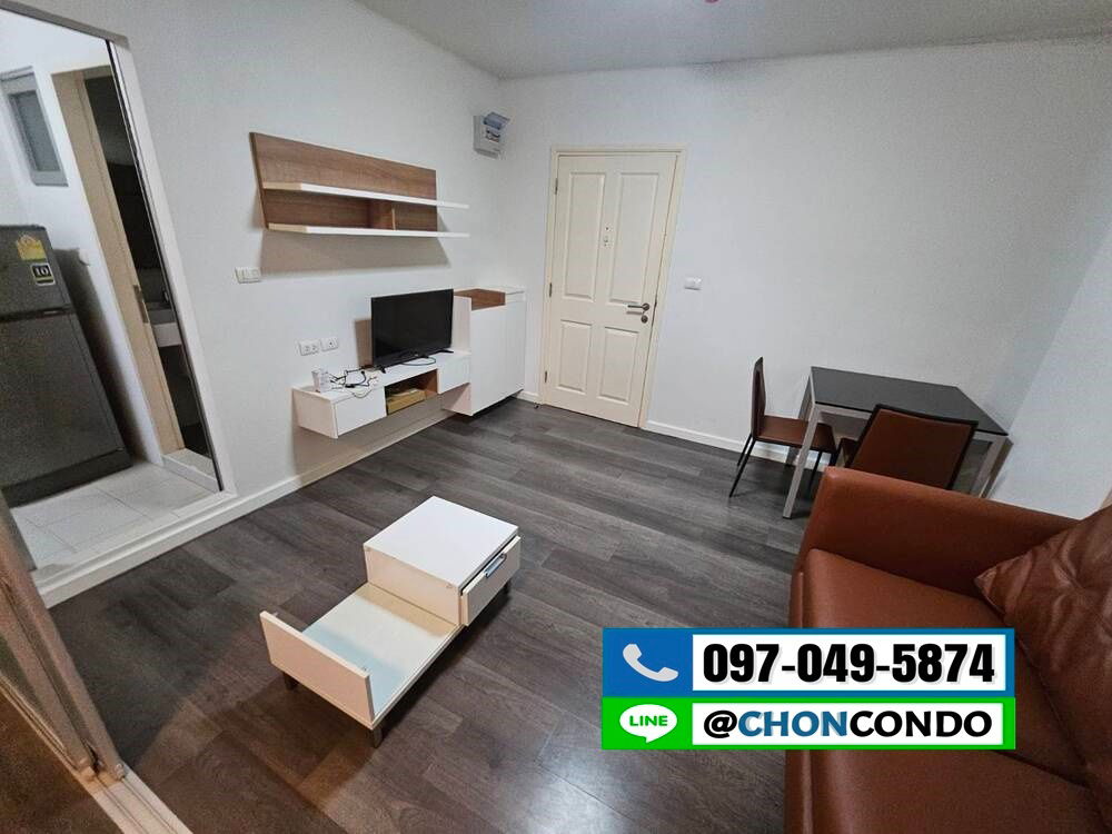 รูป DCondo ดีคอนโด ชั้น8 ตึกD  ----------------------Tel 097-049-5874 (Line: @choncondo มี@ด้วย) - รูปที่ 7/14