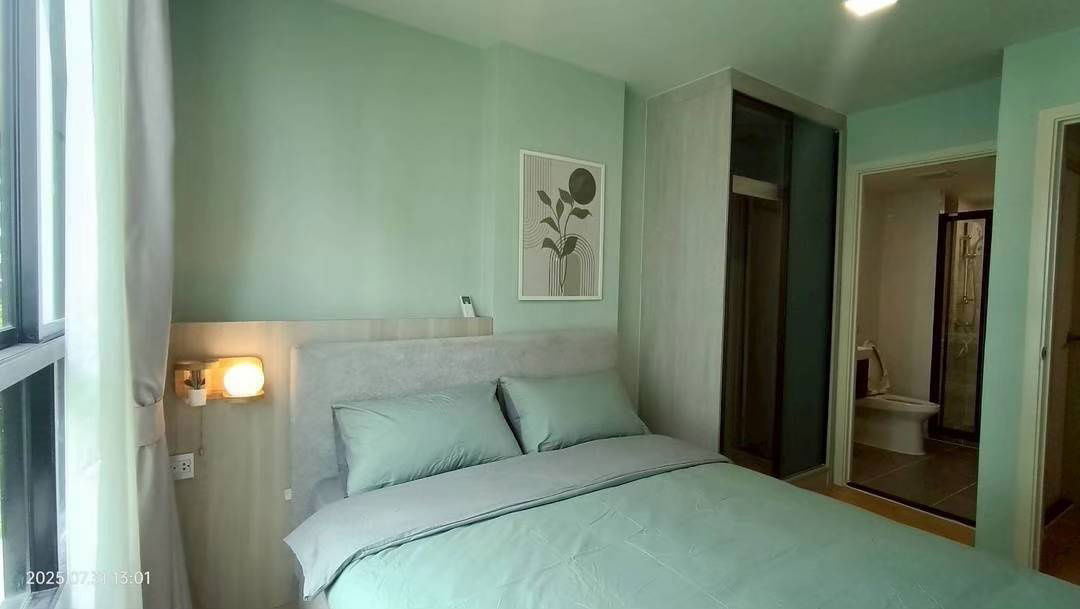 รูป SK05309 ให้เช่า Atmoz Kanaal Rangsit 1 นอน ขนาด 28 ตรม. ห้องใหม่ แต่งสวย พร้อมอยู่ *SRT สถานีรังสิต - รูปที่ 3/7