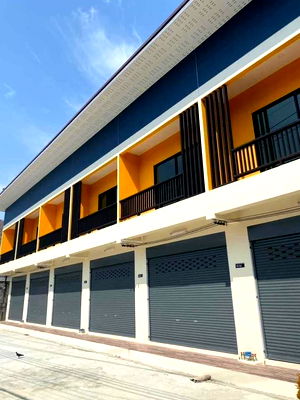 เช่าทาวน์โฮม นิคมอุตสาหกรรมแพรกษา : T 1472 ให้เช่า อาคารพาณิชย์ 2 ชั้น ซอยขจรวิทย์ เหมาะสำหรับทำธุรกิจเล็กๆ ราคาเพียง 10,000 บาท