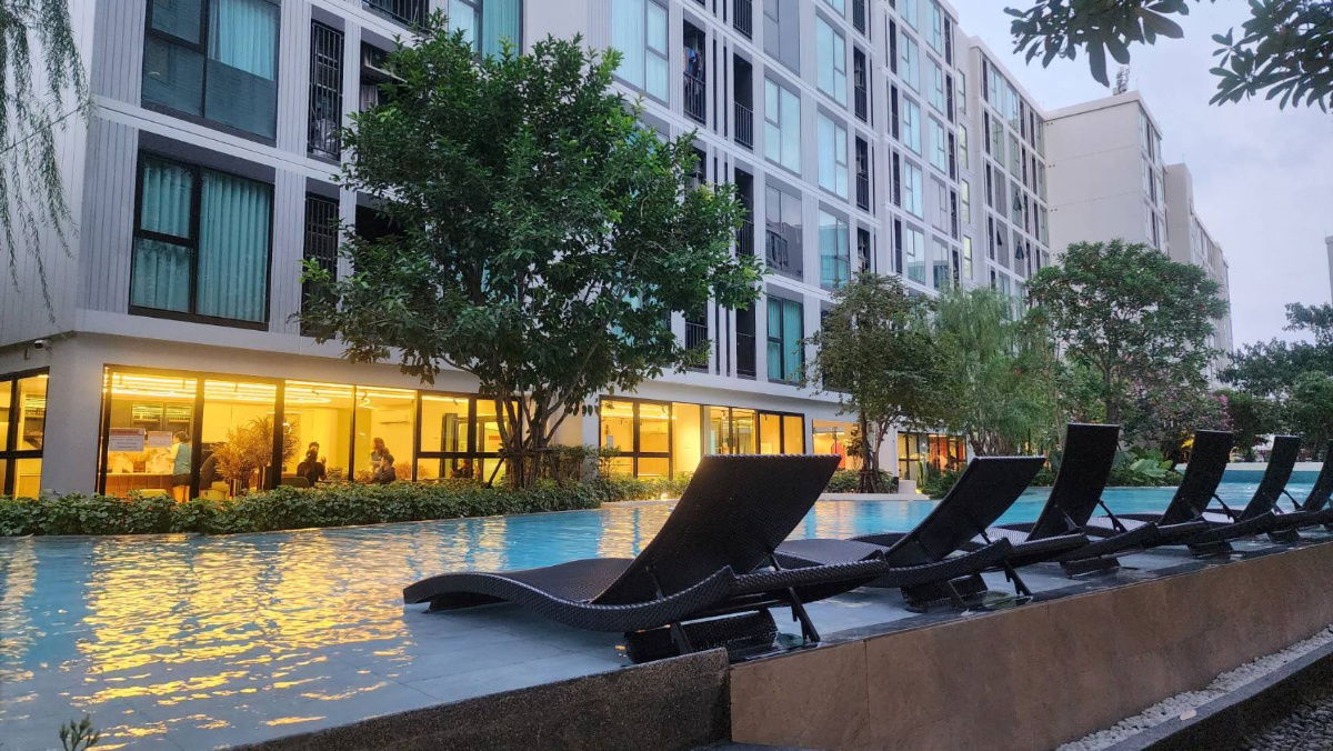 picture Condo for rent: Atmoz Oasis Onnut, fully furnished, 11,000 baht/month - 8/9