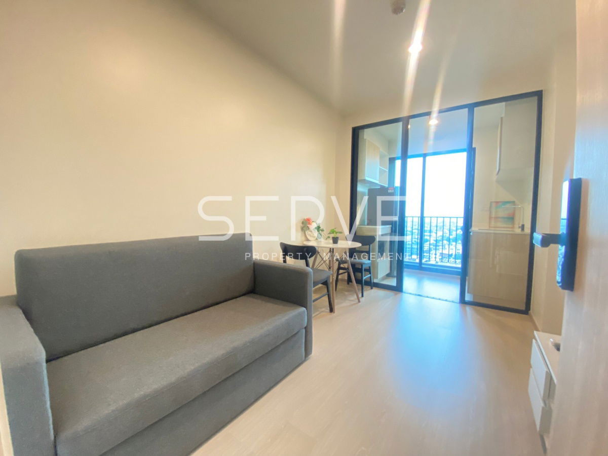 รูป 🔥ราคาปรับลดลง! ห้องกว้าง 1นอน ตกแต่งสไตล์มินิมอล วิวดีมาก พร้อมอยุ่ คอนโดทำเลดีมาก ใกล้ MRT ลาดพร้าว  @  Nue Noble Ratchada Lat Phrao - รูปที่ 5/8