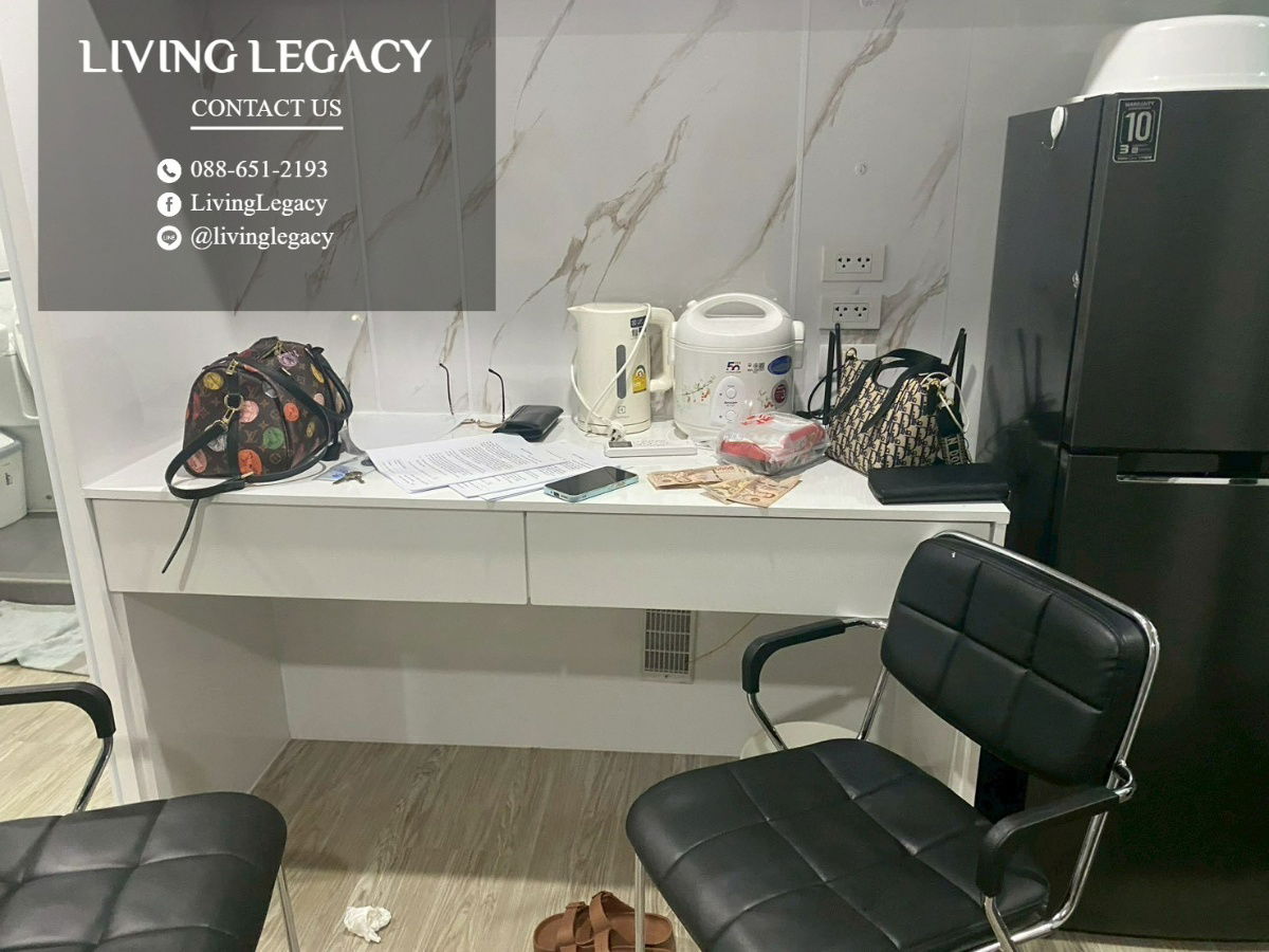 picture T6QBSI Condo For Rent RYE Huamark 30 Sq.M. Floor 8 Building B line id : @livinglegacy - 9/13