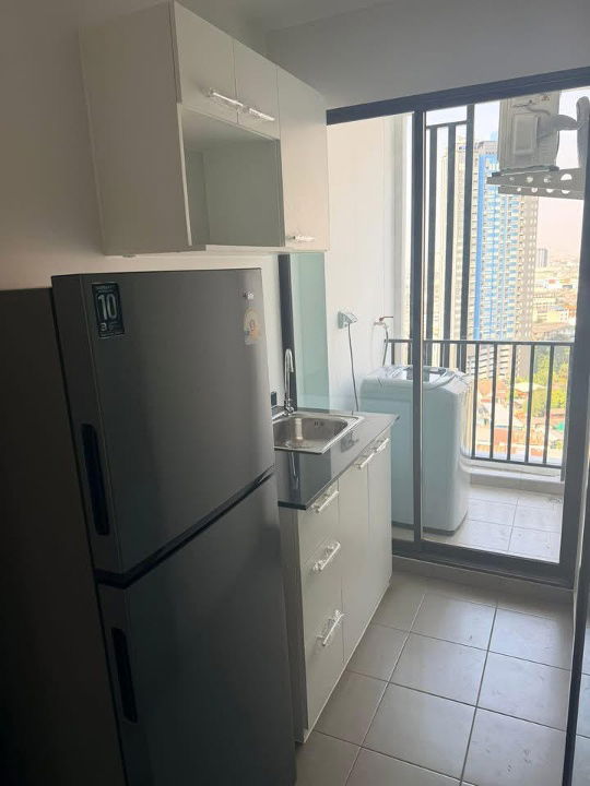 รูป code : E186 ให้เช่าคอนโด รีเจ้นท์ วุฒากาศ (Regent Wutthakat) | ห้องใหม่ป้ายแดง ชั้น 19 ใกล้ BTS วุฒากาศ เพียง 200 ม. - รูปที่ 3/6