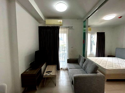 ขายคอนโด : ขายด่วนคอนโด Chapter One Eco Ratchada – Huaikwang 29 ตร.ม. 1 ห้องนอน | 1 ห้องน้ำ ชั้น 3 ใกล้ MRT ห้วยขวาง | Foreign Quota