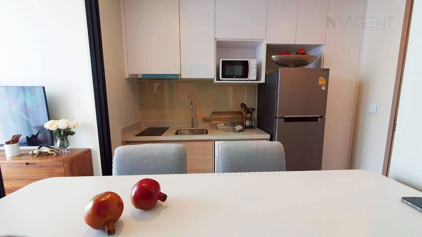 รูป 🎉 ให้เช่าคอนโด โนเบิล อราวน์ สุขุมวิท 33 อาคาร 1 ชั้น 16 1 ห้องนอน ขนาด 28 ตรม ใกล้ The Em District - รูปที่ 7/8