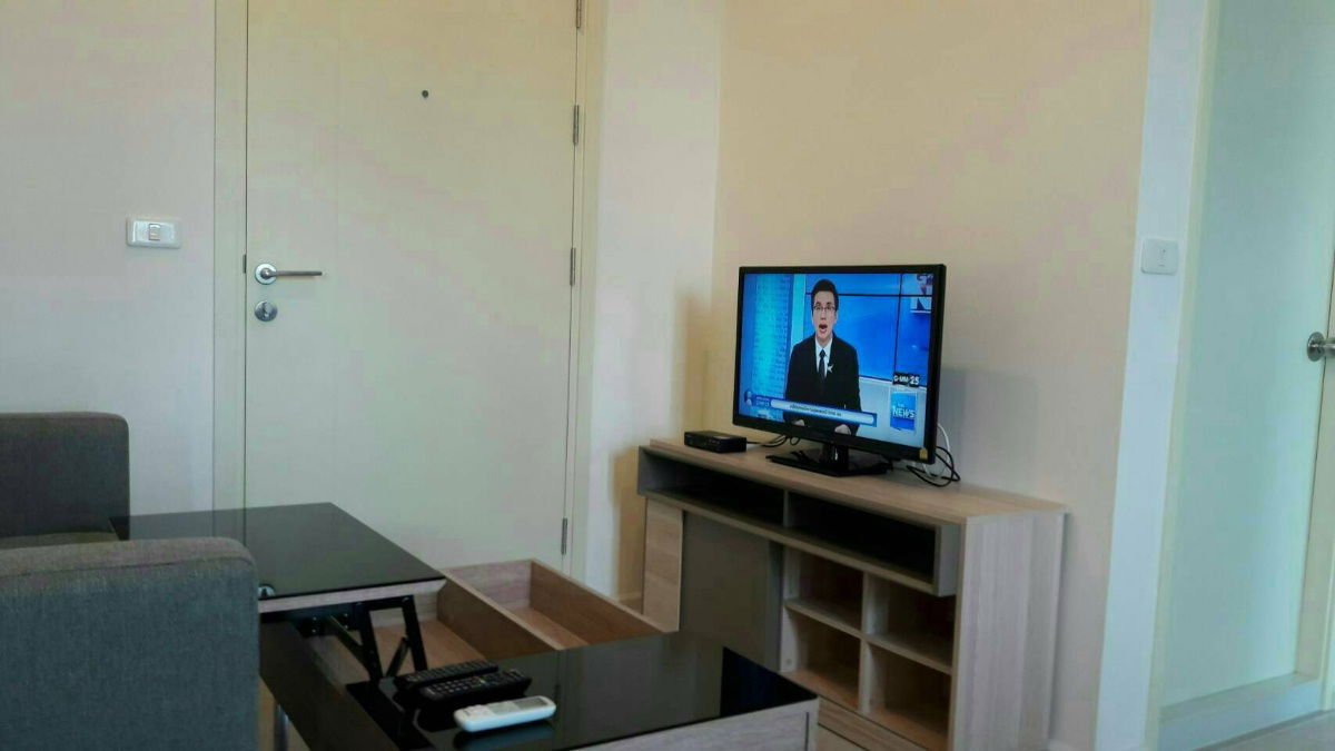 รูป (ว่าง1มกราคม69 ไม่ให้ที่จอดรถ)ให้เช่าAspireสาทร-ท่าพระ - Studio 24ตรม. ชั้น12A - Line:@hac55 - รูปที่ 3/13