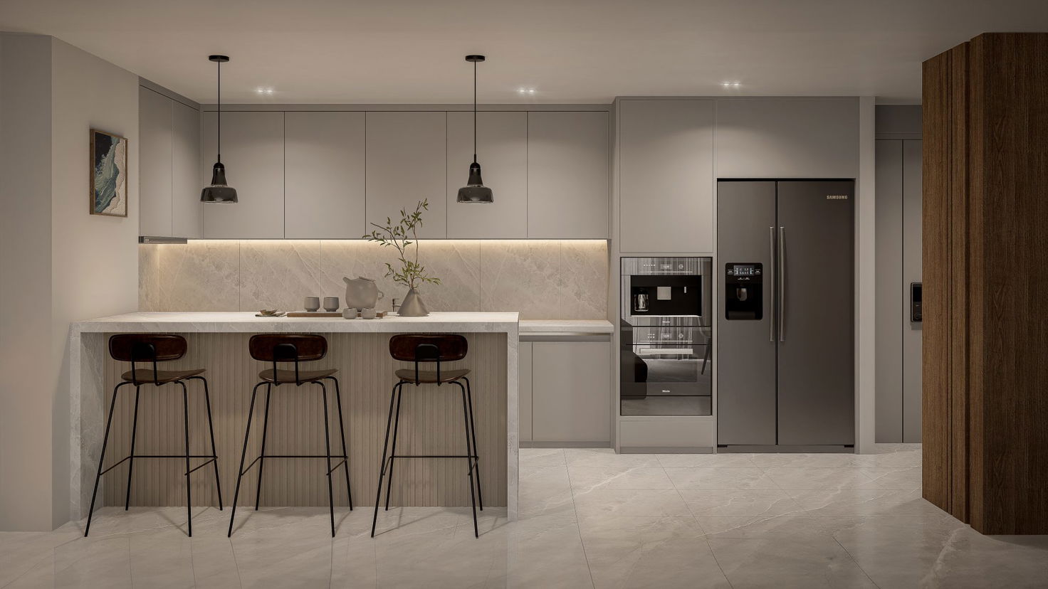 รูป เซนสิริ เรสซิเดนซ์ จอมเทียน 3 ห้องนอนสำหรับขาย - รูปที่ 4/11