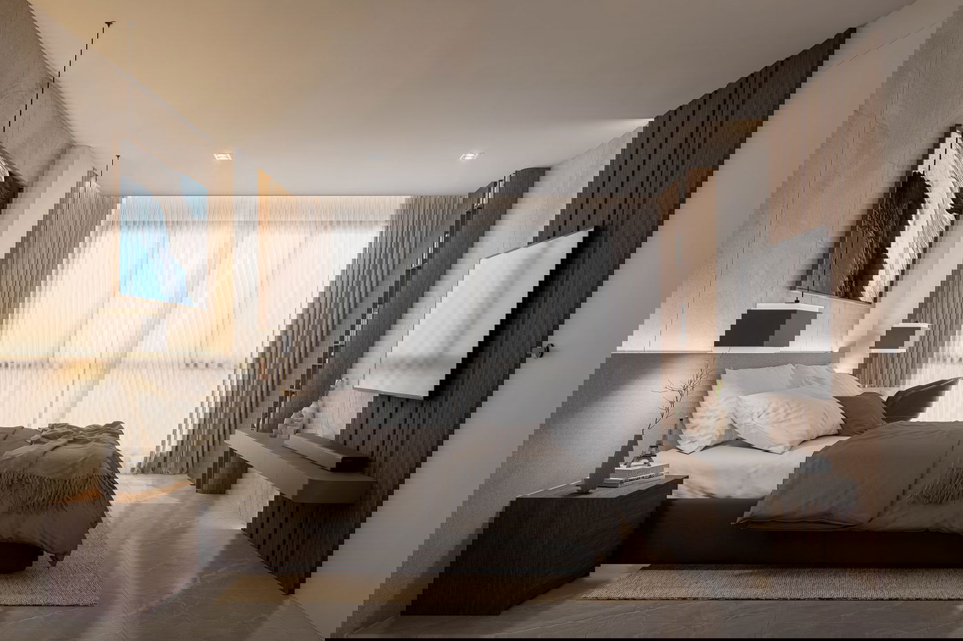 รูป เซนสิริ เรสซิเดนซ์ จอมเทียน 3 ห้องนอนสำหรับขาย - รูปที่ 6/11