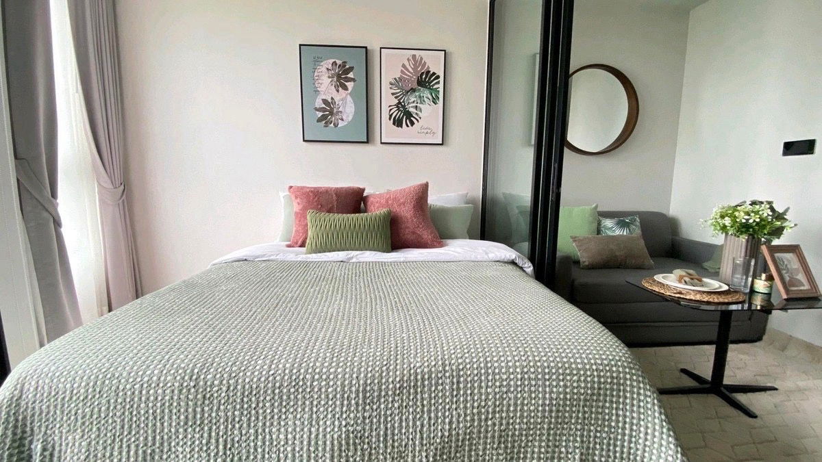 picture T103 Condo for rent Atmoz Ratchada-Huaikwang (Atmoz Ratchada-Huaikwang), beautiful room, fully furnished, ready to move in, special price. - 3/7