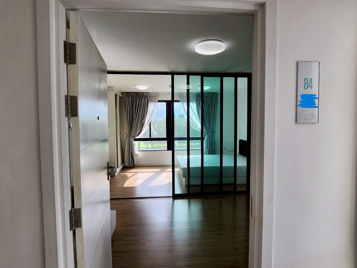 รูป ✨🏢 ให้เช่า ไอ คอนโด ศาลายา 2 เดอะ แคมปัส– ห้องมุม ชั้น 7 ตึก A  วิวสนามกอล์ฟ ใกล้ ม.มหิดล ศาลายา 🌳   - รูปที่ 16/17