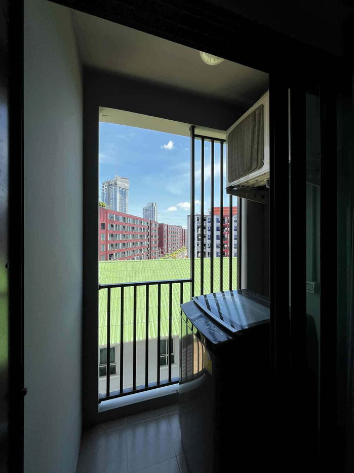 รูป ให้เช่า ดีคอนโด แคมปัส ไฮด์อเวย์ รังสิต เฟส4 ตึกC ห้องทิศเหนือไม่ร้อน - รูปที่ 5/6