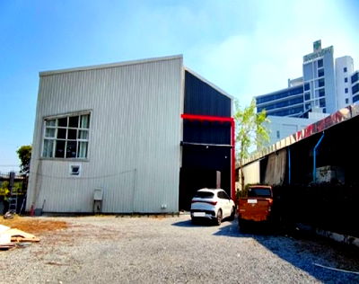 เช่าโรงงาน ถนนรัชดา-รามอินทรา : ให้เช่าสตูดิโอ เป็นโกดัง ซอยรามอินทรา 91 / พื้นที่ใช้สอยกว่า 337 ตารางเมตร ที่ดิน 200 ตารางวา 