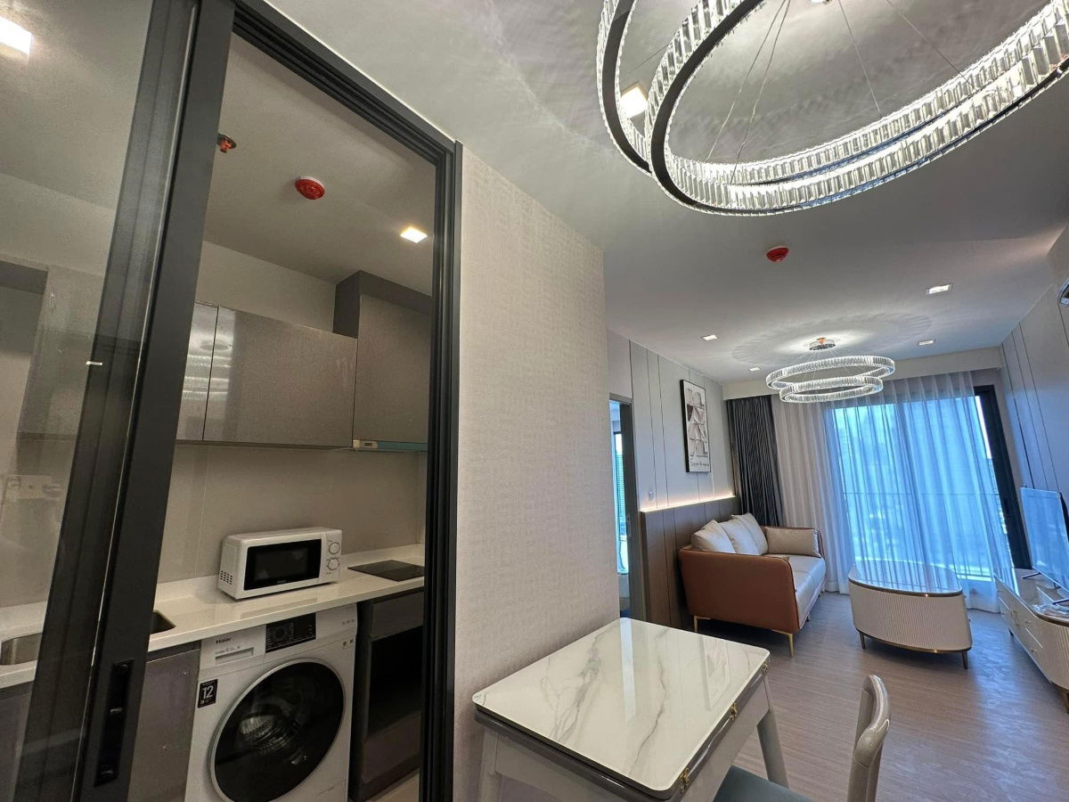 picture Life Asoke Hype | Price 33,000 baht | Beautiful room, great view, fully furnished, ready to move in - 7/8