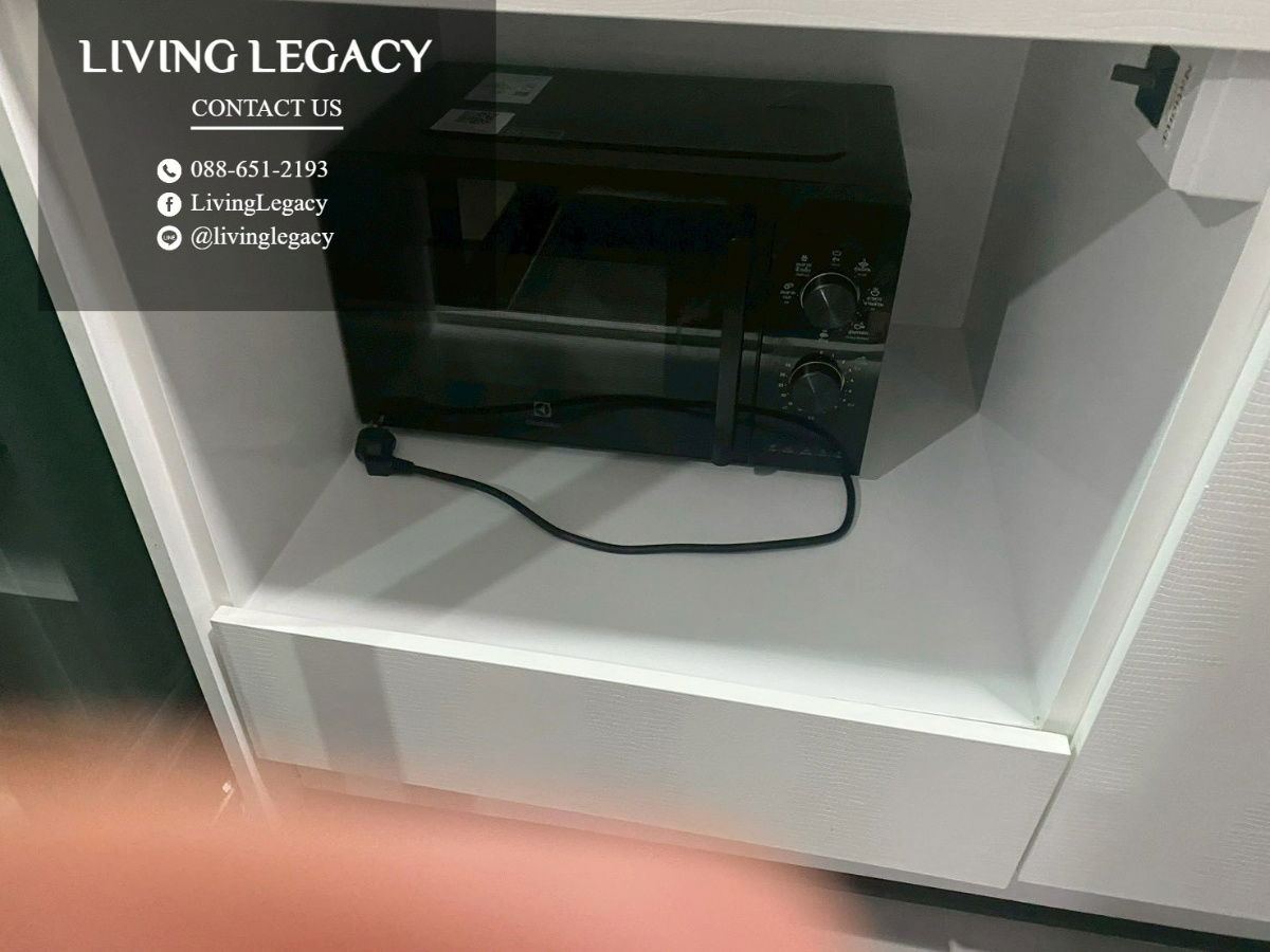 picture T6QBSI Condo For Rent RYE Huamark 30 Sq.M. Floor 8 Building B line id : @livinglegacy - 8/13