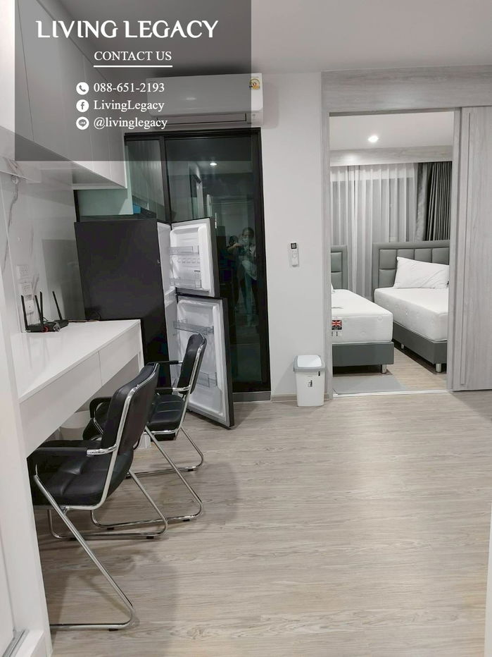 picture T6QBSI Condo For Rent RYE Huamark 30 Sq.M. Floor 8 Building B line id : @livinglegacy - 12/13