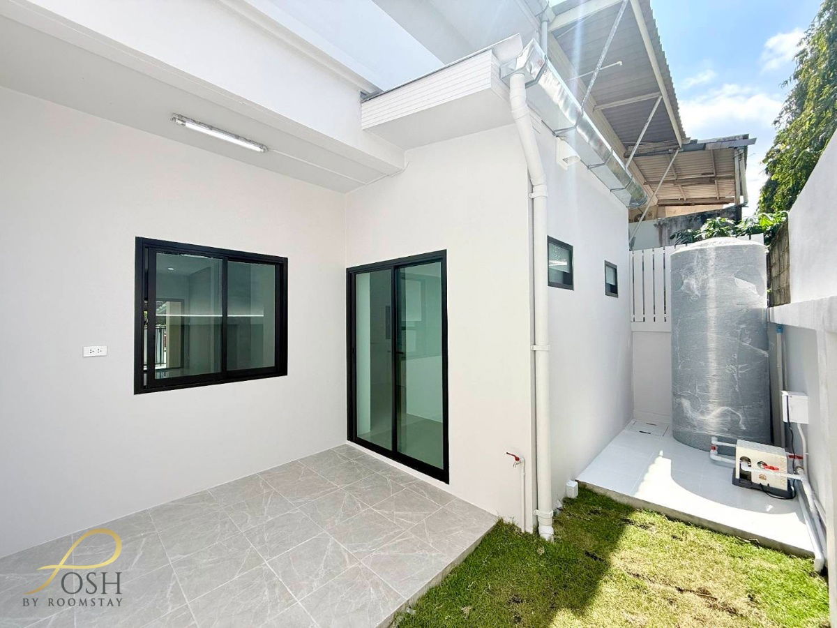 รูป หมู่บ้านเอกศิริชัย ใกล้ราชภัฏ เพียง 2 นาที ซ.รัษฎารำลึก หลังบ้านไม่ติดกับบ้านหลังอื่น มาพร้อมวิวขุมน้ำ   - รูปที่ 11/24