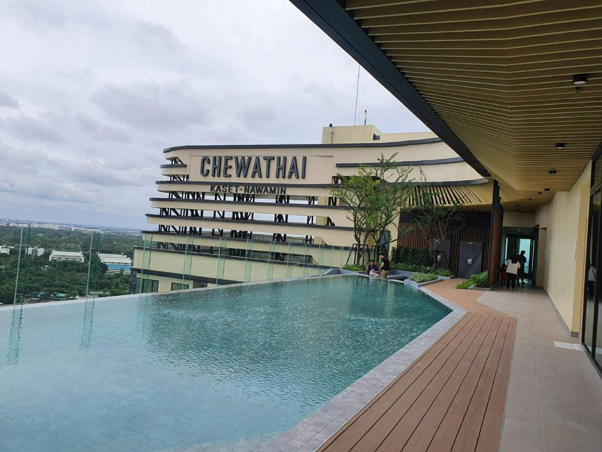 รูป ให้เช่า ชีวาทัย เกษตร-นวมินทร์ (28 ตร.ม.) ห้องมุม พร้อมเข้าอยู่ - รูปที่ 4/18