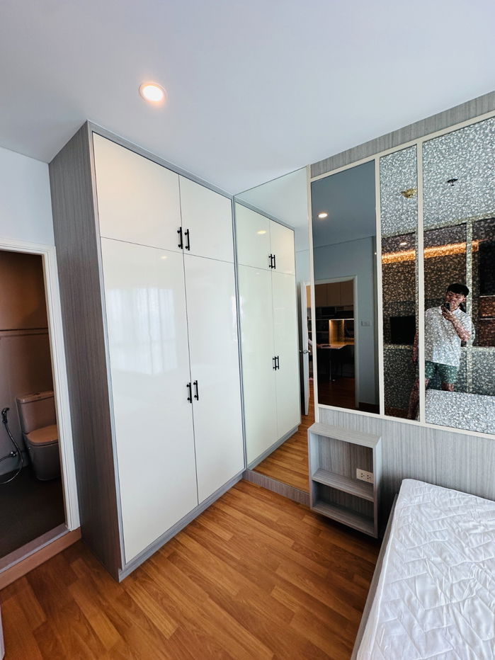 รูป 🔥 ให้เช่าคอนโด แต่งสวยมาก บิ้วอินทั้งห้อง Lumpini Place รัชดา-สาธุ 🔥 - รูปที่ 3/8