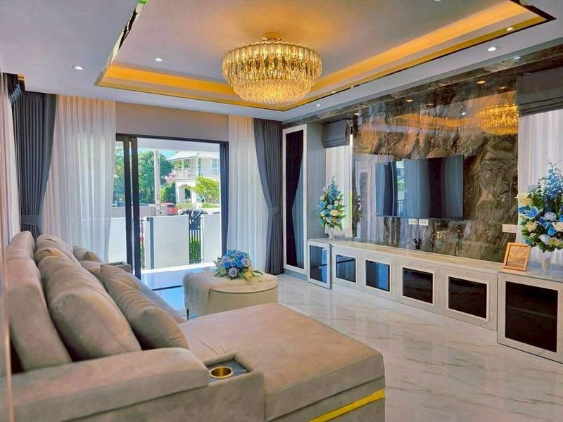 รูป ขายบ้านพลูวิลล่าพรู ตกแต่งครบ พร้อมเข้าอยู่ ติดสุขุมวิทพัทยากลาง ฝั่งทะเล - รูปที่ 4/20