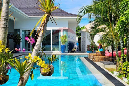 รูป [920601001-651] ขายพูลวิลล่าคุณภาพทันสมัย 3 ห้องนอน 3 ห้องน้ำ ในซอย 88 หัวหิน - รูปที่ 12/50