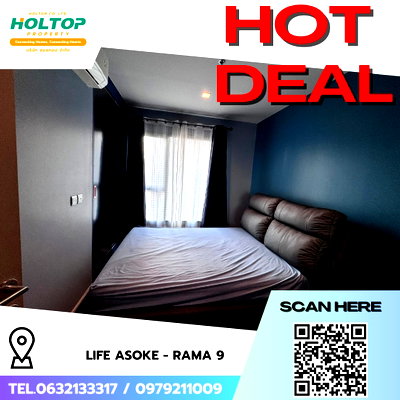 Condos for rent : #R8050 🎉 081268 Condo for rent: Life Asoke - Rama 9