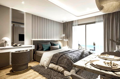 Condos for sale : Seaspire Jomtien Studio for Sale