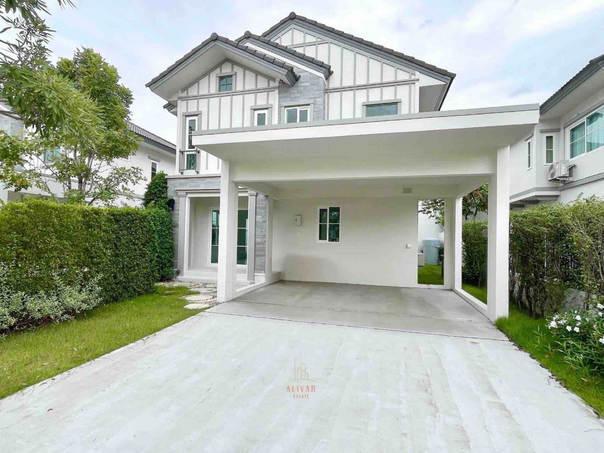 picture RH120625 For rent, 2-storey detached house, 4 bedrooms at Villaggio 3 Srinakarin-Bangna, near MEGA Bangna. - 1/6