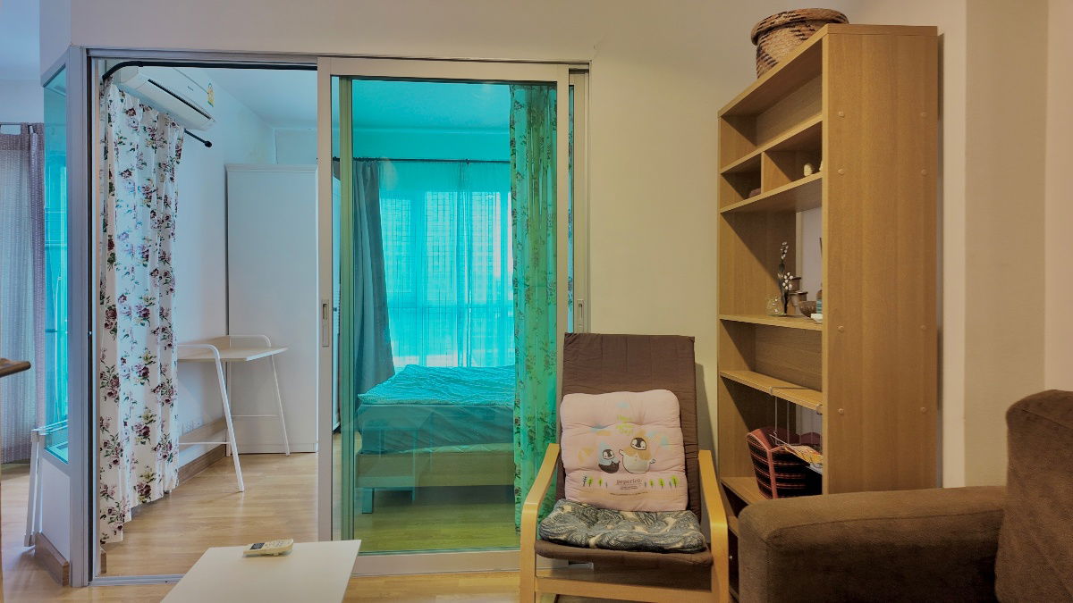 picture 1-Bed condo close to BTS Ekamai 28SQM with City view - Aspire Rama 4 - 3/22