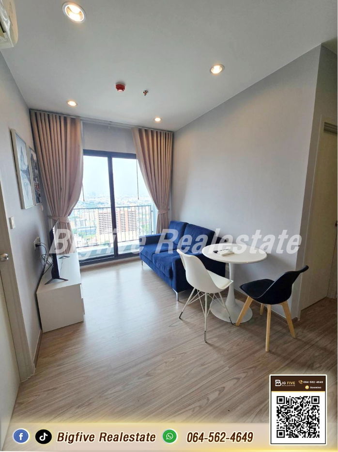 รูป  A68-094   ขายถูกมาก คอนโด The Tree หัวหมาก อินเตอร์เชนจ์  2 นอน วิวสวยใกล้ห้าง ใกล้รถไฟฟ้า 3 สาย  - รูปที่ 3/13