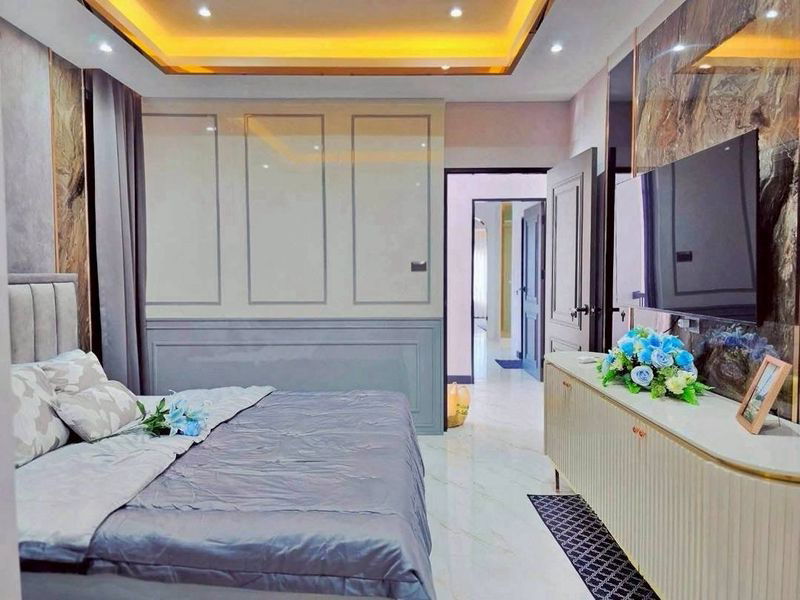 รูป ขายบ้านพลูวิลล่าพรู ตกแต่งครบ พร้อมเข้าอยู่ ติดสุขุมวิทพัทยากลาง ฝั่งทะเล - รูปที่ 12/20