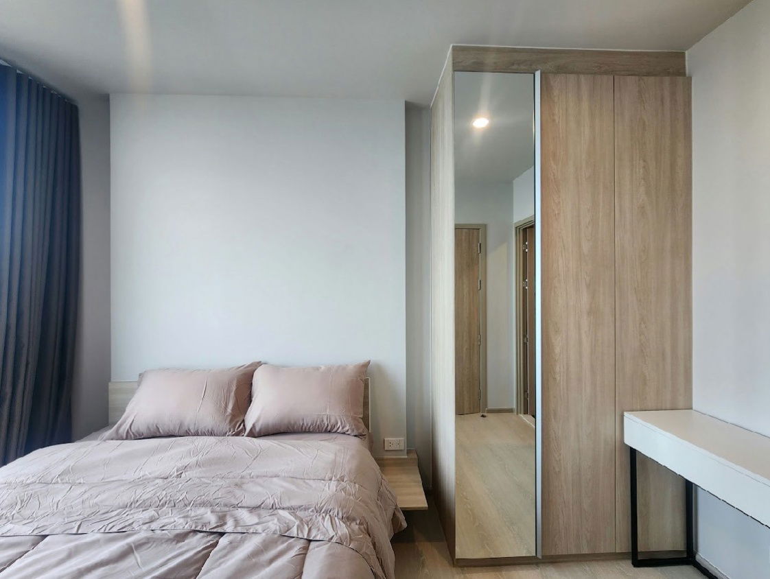 picture 🍀 For rent condo Nue Mega Plus Bangna Near MRT Mega Bangna 26.5 sq.mFully fernished 13000- - 4/9