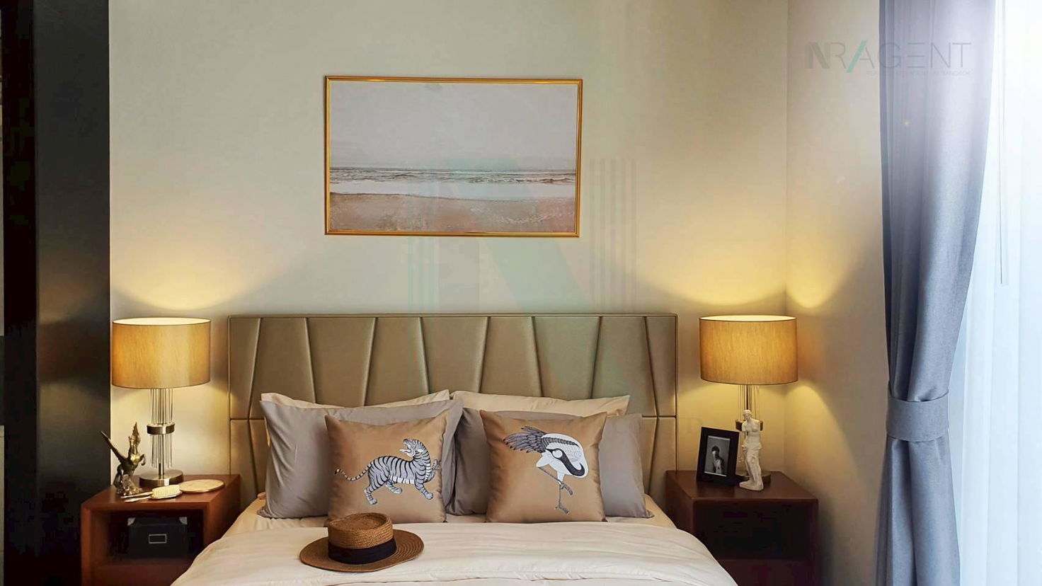 รูป 🔺 ให้เช่าคอนโด โนเบิล อราวน์ สุขุมวิท 33 อาคาร 1 ชั้น 16 1 ห้องนอน ขนาด 28 ตรม ใกล้ The Em District - รูปที่ 1/8