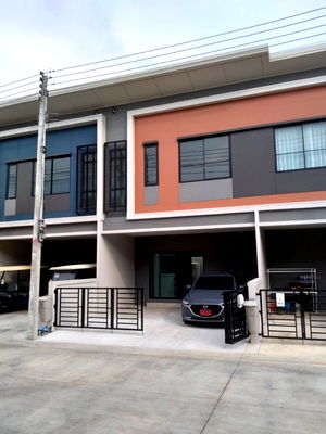 เช่าทาวน์โฮม เมืองปทุมธานี ปทุมธานี : 📣ปล่อยเช่าทาวเฮ้า สิริ เพลส ราชพฤกษ์ 346 ถนนราชพฤกษ์ เดินทางสะดวก🎉บ้านอยู่หน้าโครงการ🔥