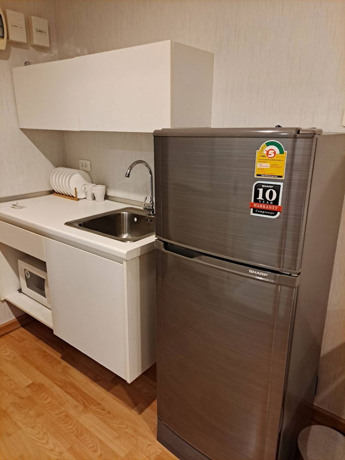 รูป ให้เช่าคอนโด ราคาถูก 10,000 บาท คาซ่า อโศก-ดินแดง  ใกล้รถไฟฟ้าใต้ดิน MRT ใกล้ BTS อนุสาวรีย์ พร้อมเฟอร์นิเจอร์และเครื่องซักผ้า  - รูปที่ 6/14