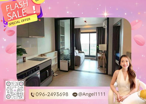 ✨🦄 Ready to move 🦄✨ Life Asoke Hype✨ใกล้รถไฟฟ้า MRT เฟอร์ครบจบในที่เดียว โทร 096-2493698 (LAH0160)