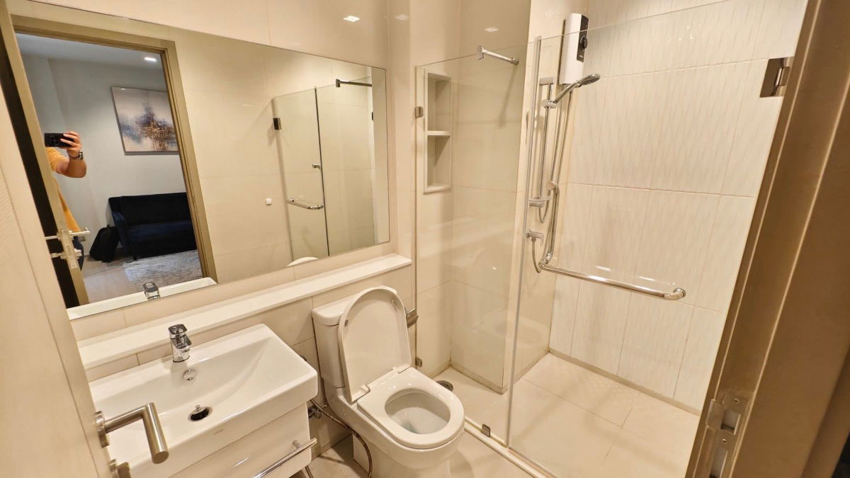 รูป ✨🦄 ว่าง ม.ค. 69 🦄✨ Life Asoke Rama 9✨ ใกล้รถไฟฟ้า MRT สถานีพระราม 9 เฟอร์ครบจบในที่เดียว โทร 096-2493698 (LAR0007) - รูปที่ 6/16