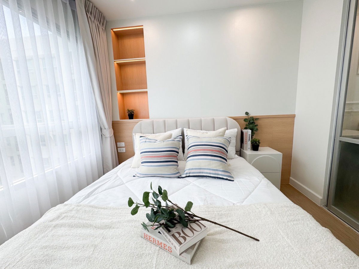 รูป AS1012 ขายคอนโด ลุมพินี วิลล์ นครอินทร์ ริเวอร์วิว ห้องสวย เฟอร์นิเจอร์ครบ - รูปที่ 10/16