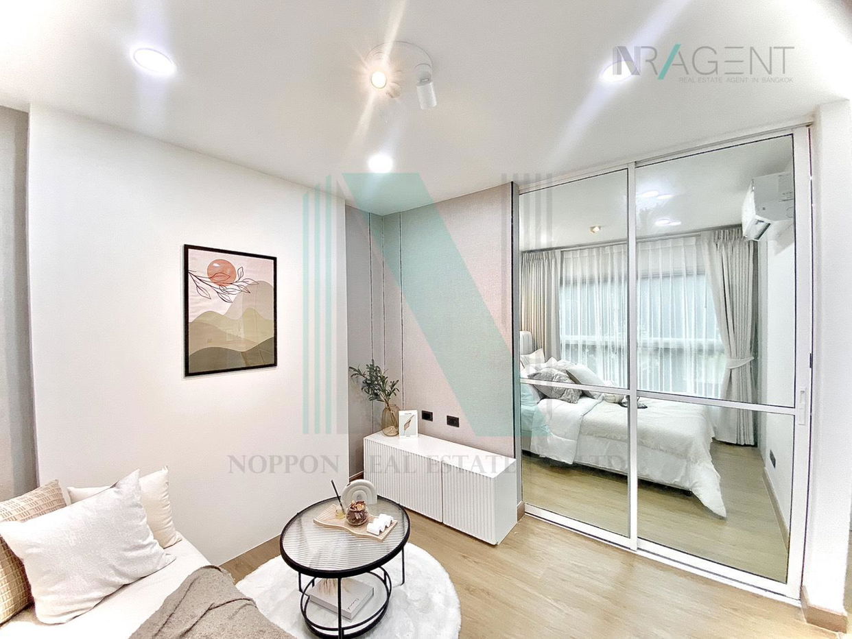 picture For Sell Condo DCONDO RAMKHAMHAENG Building 1, Floor 2,1 bed room, Room size 28 sqm - 7/8