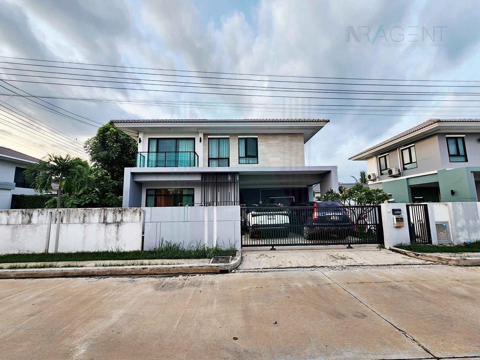 รูป 📌 ขายบ้านเดี่ยว โครงการ ซิลเวอร์เลค พาร์ค สุวินทวงศ์ 78 2 ชั้น 4 ห้องนอน 3 ห้องน้ำ - รูปที่ 1/8