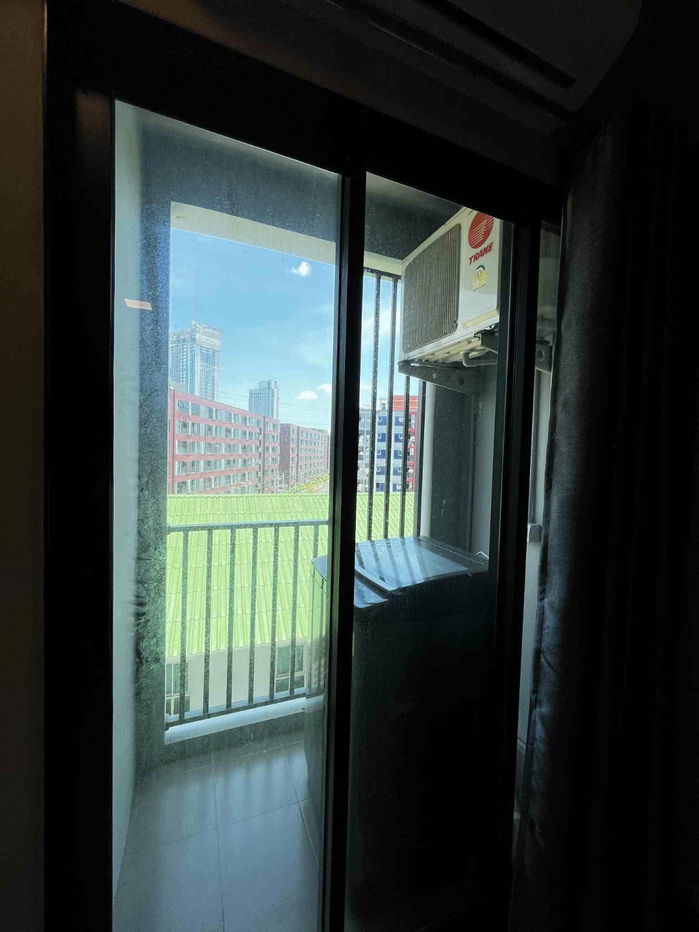 รูป ให้เช่า ดีคอนโด แคมปัส ไฮด์อเวย์ รังสิต เฟส4 ตึกC ห้องทิศเหนือไม่ร้อน - รูปที่ 6/6