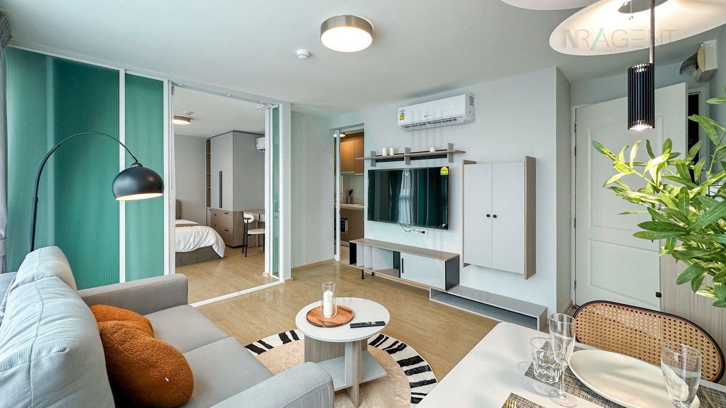 picture 📌 For Rent Condo CHATEAU IN TOWN PHAHOLYOTHIN 11 Building 1, Floor 6,1 bed room, Room size 41 sqm - 4/8