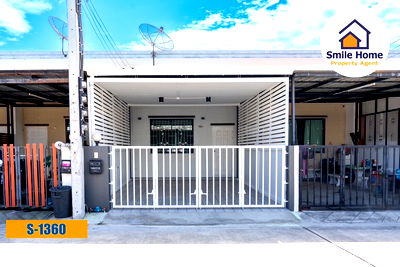 ทาวน์โฮม สมุทรปราการ : หมู่บ้านเพชรลดา3 แพรกษา-เทพารักษ์  ชั้นเดียวรีโนเวทใหม่