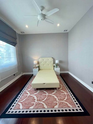 รูป [ให้เช่า] หมู่บ้าน นันทวัน บางนา กม.7 / 4 ห้องนอน 5 ห้องน้ำ / 140 ตรว. 350 ตรม. **250,000** บ้านเดี่ยวหลังใหญ่โครงการสุดหรู ใกล้ห้างเมกาบางนา - รูปที่ 9/16